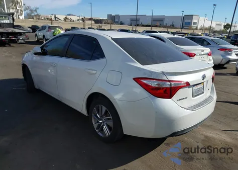 2015 Toyota Corolla Le Eco Plus из США, поврежденный, VIN 5YFBPRHE1FP200246